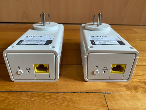Kit Red Interna Netgear Powerline 1200 - Único En El Sitio!