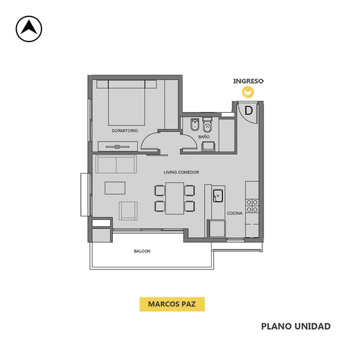 Departamento - Lourdes