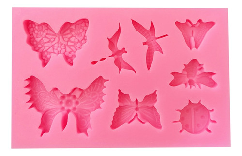 (pk) Molde De Silicone Para Decoração De Bolo De Fondant De