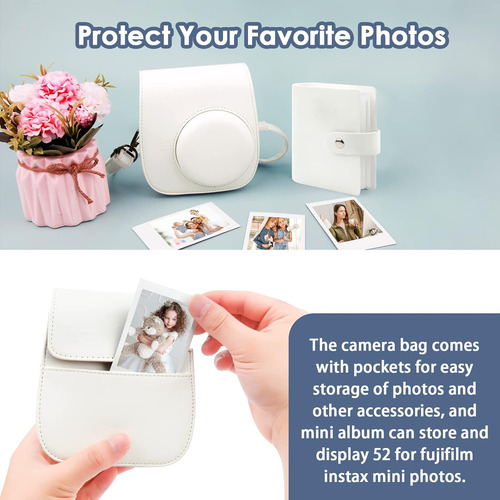 Funda Protectora Aextaest P/ Fujifilm Instax Mini 11 Blanco