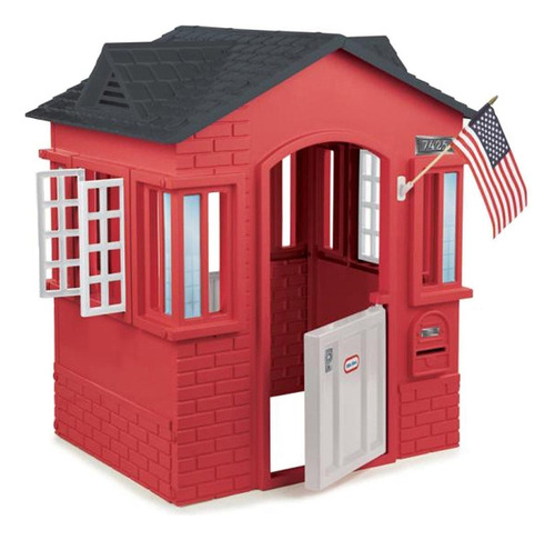 Little Tikes Casita Infantil Cape Cottage Red Color Rojo Liso