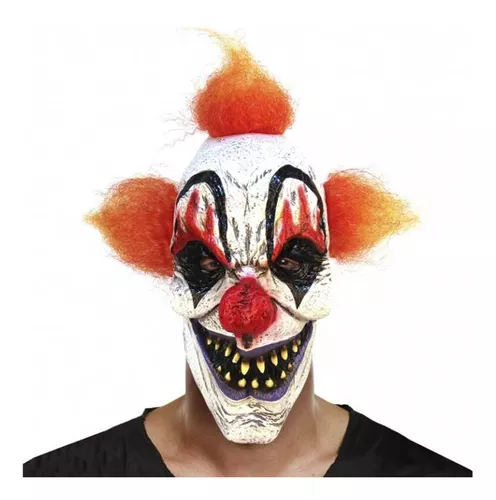 Máscara Látex Payaso Tri-Pelo - Comprar en Krokantes