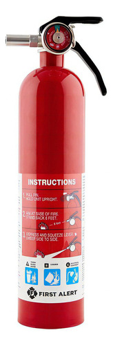 First Alert Extintor Multiuso Hogar, Home1 , Color Rojo