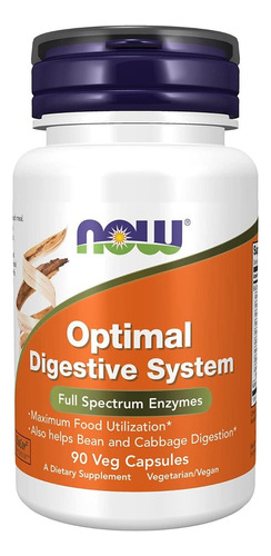 Enzimas Digestivas Espectro Completo Now 90 Capsulas