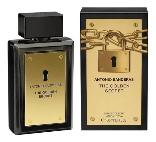 The Golden Secret By  Antonio Banderas 100ml Original Afip