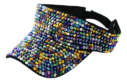 Sombrero Para El Sol Ajustable Con Visera De Diamantes De Im