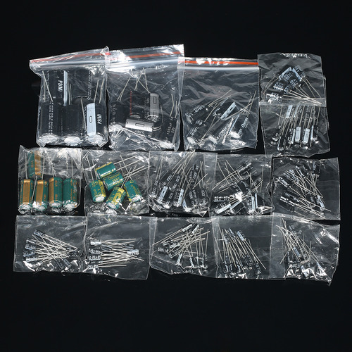Kit De Condensadores Electrolíticos 1uf-2200uf De 50 V, 120