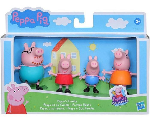 Set 4 Figuras Peppa Pig - Mosca