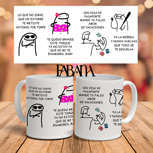 Taza Sublimada Diseño Flork Mamii Becky G