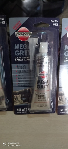 Silicon Gris Mega Grey Versachem Alta Temperatura 