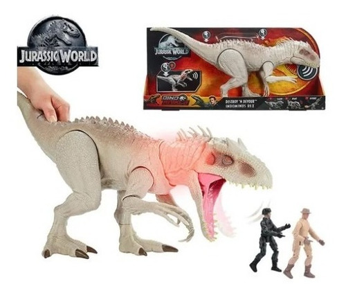 Indominus Rex Jurassic World 60 Cm Luz Y Sonido Dinosaurio | Cuotas sin  interés