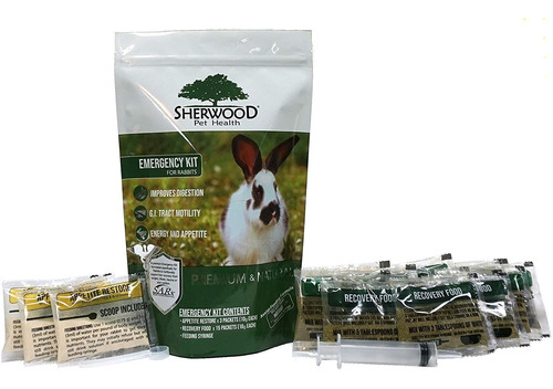 Pet Rabbit Emergency Kit With Timothy Recovery Food