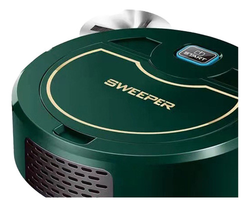 Robot Aspirador Con Sensor Inteligente 360 Verde