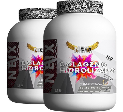 Colageno Hidrolizado Peptixc Con Vitamina C X 2 Kg 200 Dias