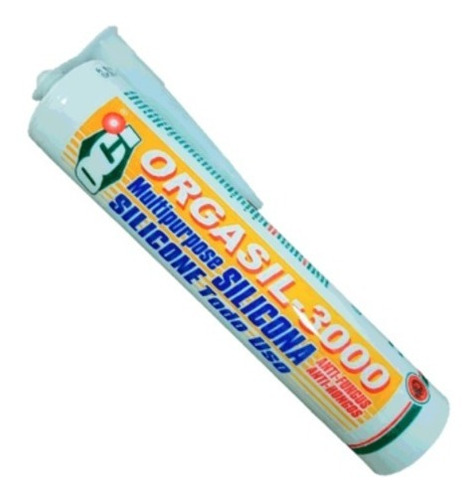 24 Silicon Ocitec Uso General Transparente Cartucho 280ml S