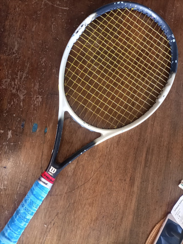 Raqueta Nilon Amarillo Wilson Hammer 6.2 (Usado)