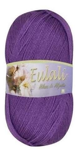 Hilaza Eulali, Marca Omega, Madeja De 100g Y 360m Por Pieza Color C54 Morado