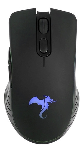 Imagen 4 de 8 de Mouse Inalambrico Gamer Dragon Scrape Usb Recargable Pc