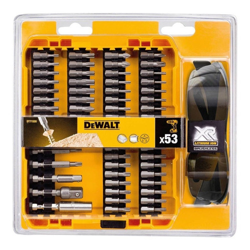 Set De Puntas De Atornillar 52 Piezas + Lentes Dewalt