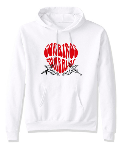 Sudadera Corazon Letras Corridos Tumbados Guitarra Angeles 