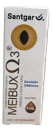 Meibux Acidos Omega 3 Para Ojos Perros Y Gatos Gotas 5ml