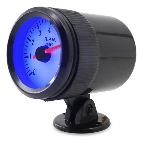 Tach Gauge Auto Blue Led Con Indicador De Luz En Forma De Co