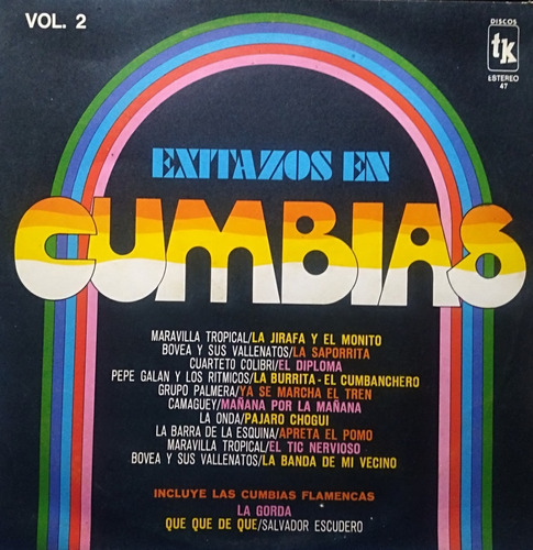 Exitazos En Cumbia Lpvol.ii  1977 Tk. Bobea Y Sus Ballenat  