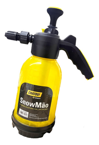 Snow Foam Manual 3 Em 1 Shampoozeira Agua, Químicos E Espuma Cor Amarelo