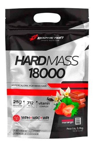 Hipercalórico Hard Mass - 3kg - Body Action