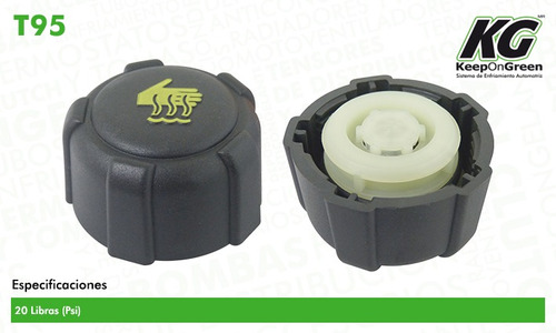 Tapon Anticongelante Aprio 2008-2010 1.6l Keep On Green