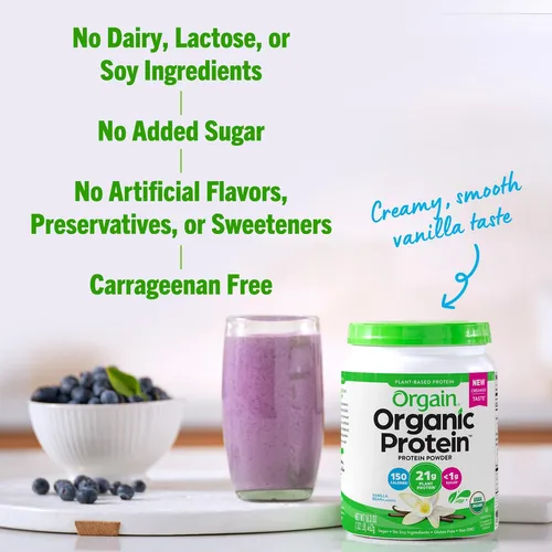 Proteína Vegana Orgánica Orgina, Proteína A Base De Plantas