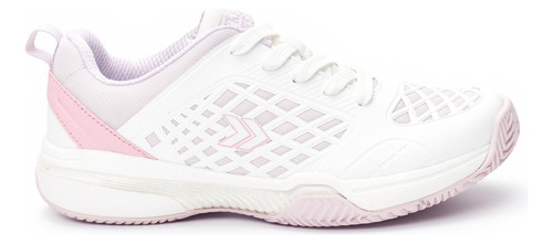 Zapatilla De Tenis Blanca/rosa Vila Niños Atomik