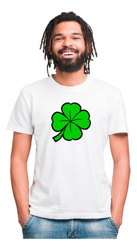 Remera Trebol San Patricio - Algodón 1ra Calidad