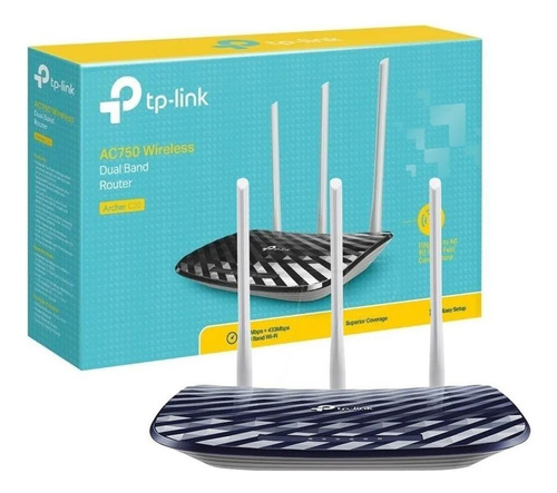 Router Inalambrico Tp-link Ac750 Archer C20 Dualband