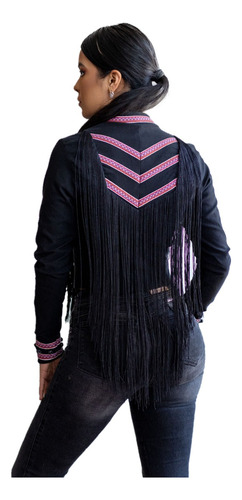 Imagen 2 de 3 de Chaqueta Vaquera Étnica