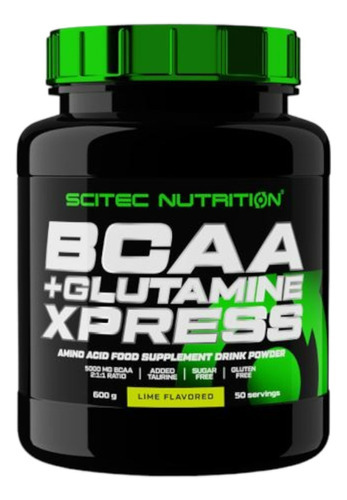 Bcaa + Glutamina Xpress 50sv Limon - Scitec Nutrition Sabor Limón
