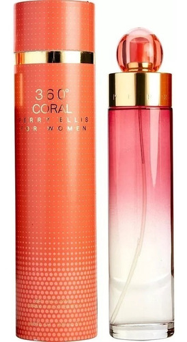 Perfume Perry 360° Coral 100 Ml Edp  ,,,, Nuevo Original