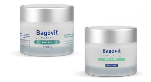 Bagovit Facial Pro Bio Crema De Dia + Crema De Noche 55g 