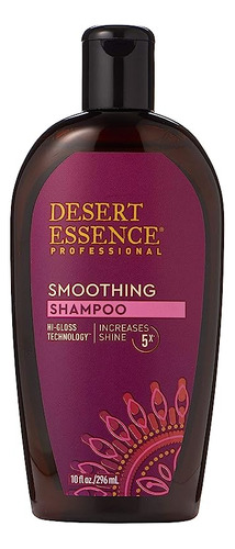 Desert Essence Smoothing Shampoo - 10 Fl Ounce - Hi-gloss Te