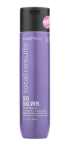 Shampoo Matrix Total Results So Silver De 300 Ml