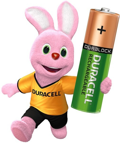 Pilha Recarregável Duracell Aaa - C/2 Unidades 