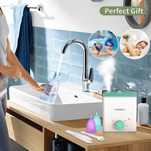 Copas Menstruales Con Esterilizador, 2 Copas Menstruales Reu