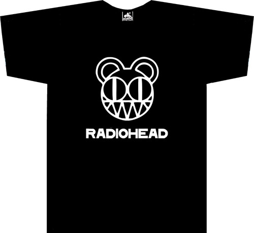 Camiseta Radiohead Rock Metal Tv Tienda Urbanoz