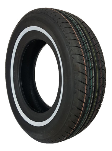 Imagem 1 de 7 de 1 Pneu 165/80 R15 Faixa Branca Aro 15 Fusca Kombi Nankang