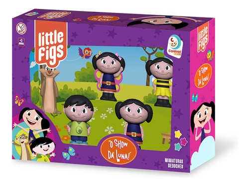 O Show Da Luna Dedoches Little Figs Licenciado Cardoso Toys