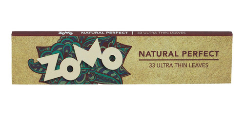 Caixa Seda Zomo Natural Smoking Brown Marrom C/25un Atacado