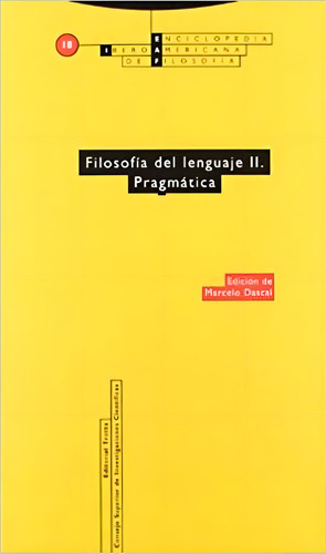 Filosofia Del Lenguaje 2 - Pragmatica - Trotta