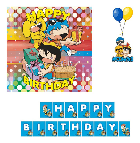 Kit Decorativo Cumpleaños Mikecrack