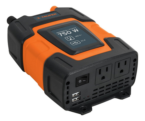 Inversor De Corriente C/ 2 Usb A 3.1 Amp Truper