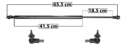 Amortiguador 5a Puerta Spart Dodge Grand Voyager (01-07)